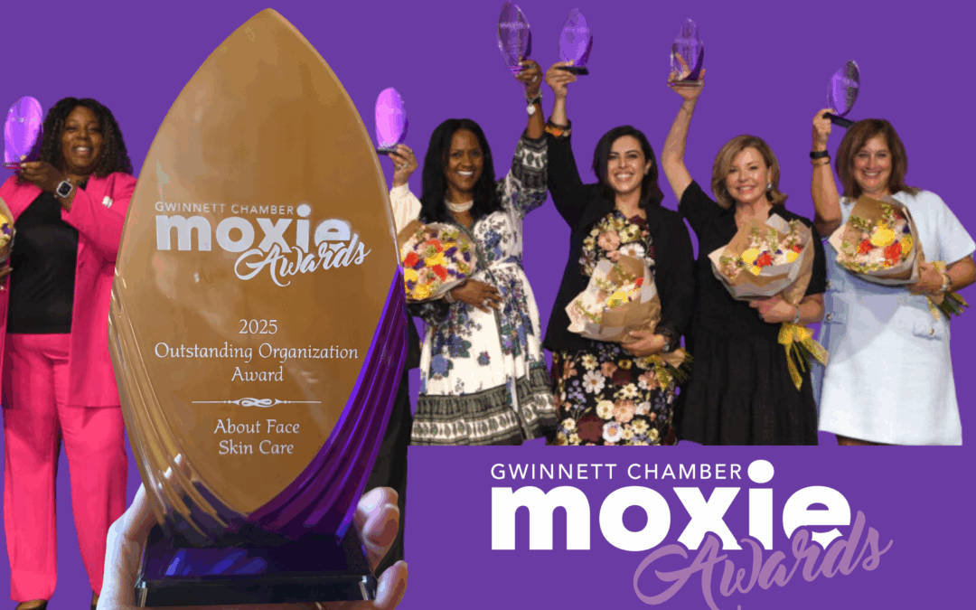 About Face Skin Care Wins 2025 Moxie Award: A Moment of Pride and Gratitude